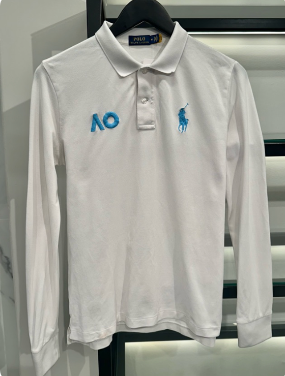 Polo manga longa Ralph Lauren