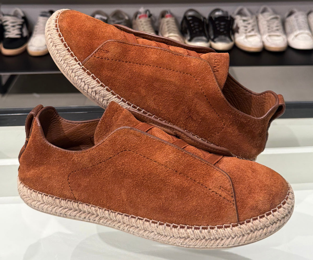 Slip On Zegna Triple Stitch Espadrille