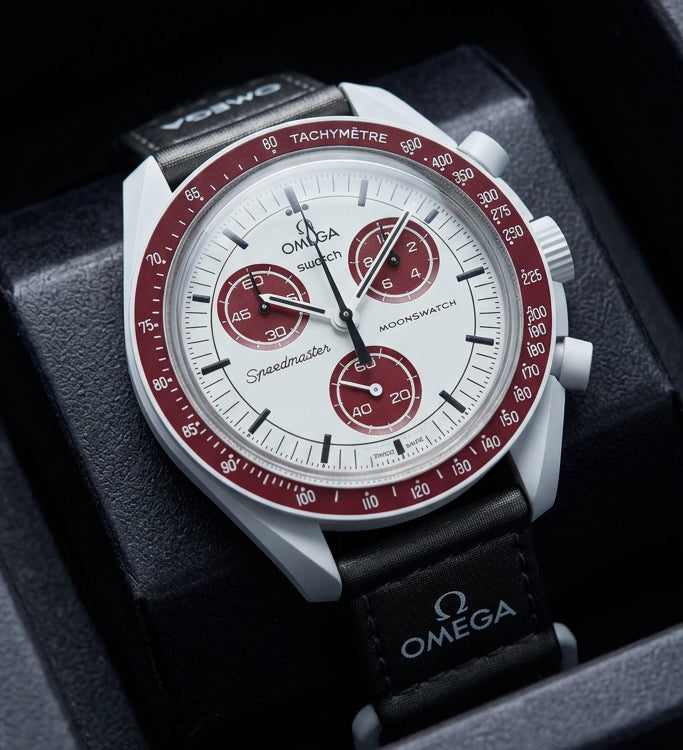 Relógio Omega x Swatch Mission To Pluto
