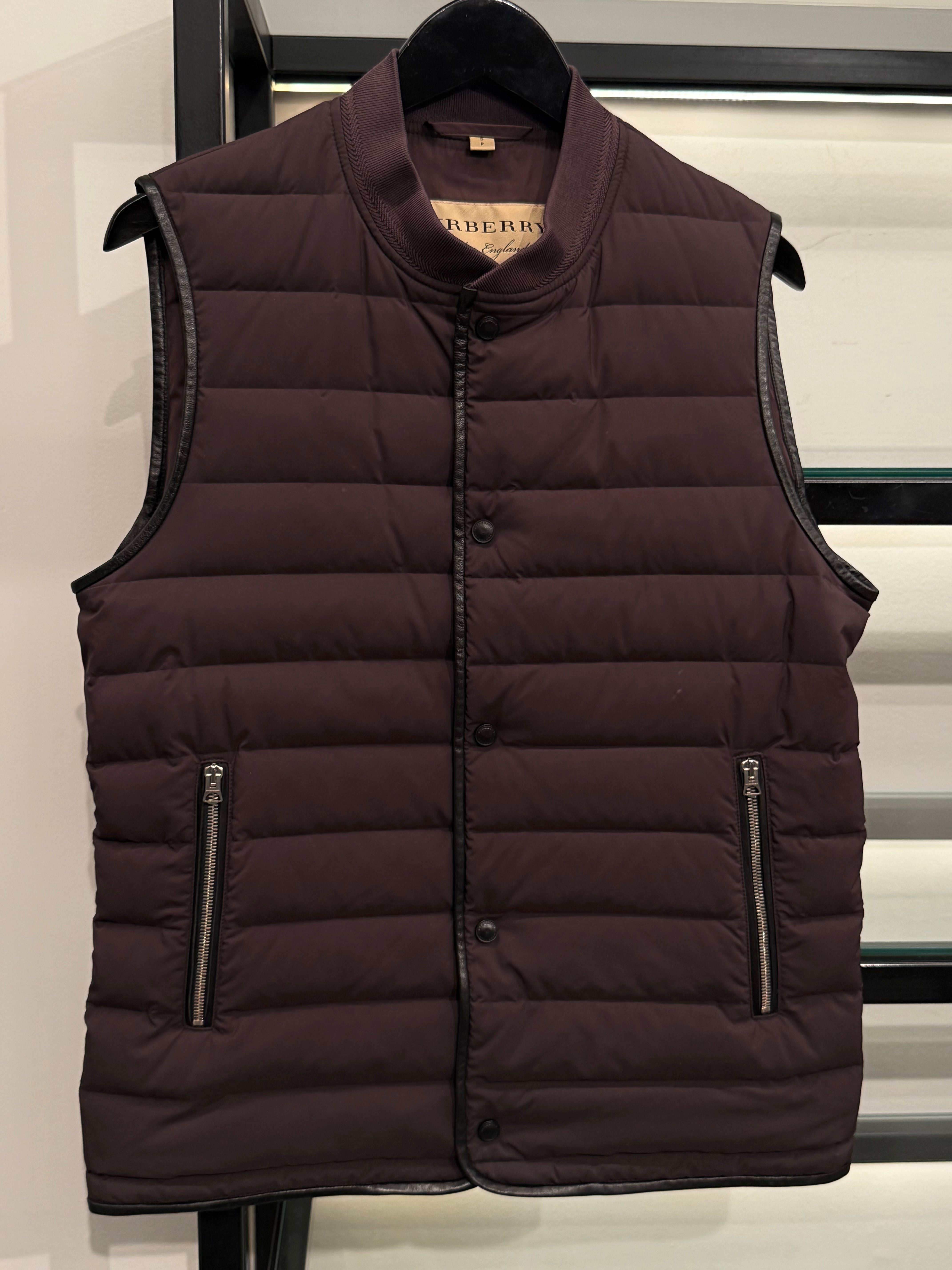 Colete Puffer Burberry