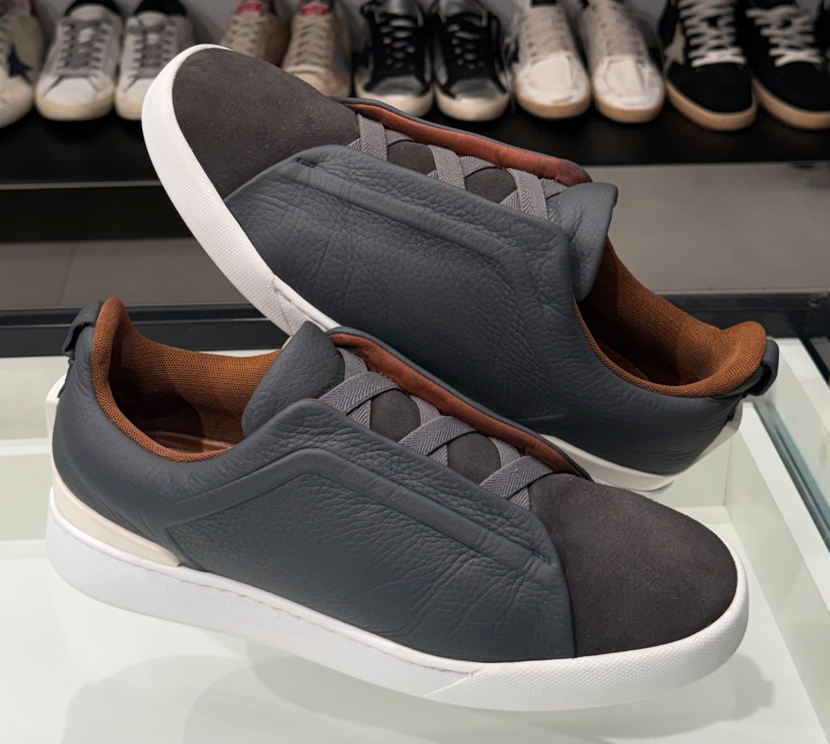Slip On Zegna Triple Stitch