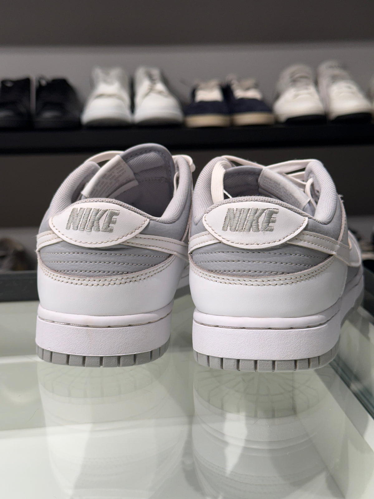 Sneaker Dunk White Gray