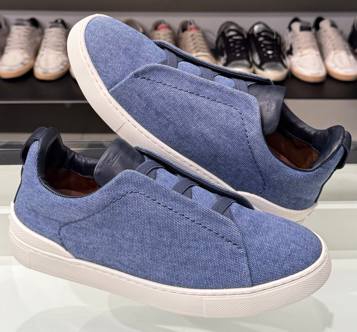 Slip on Zegna Triple Stitch